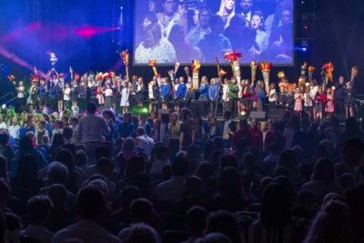 Children on stage