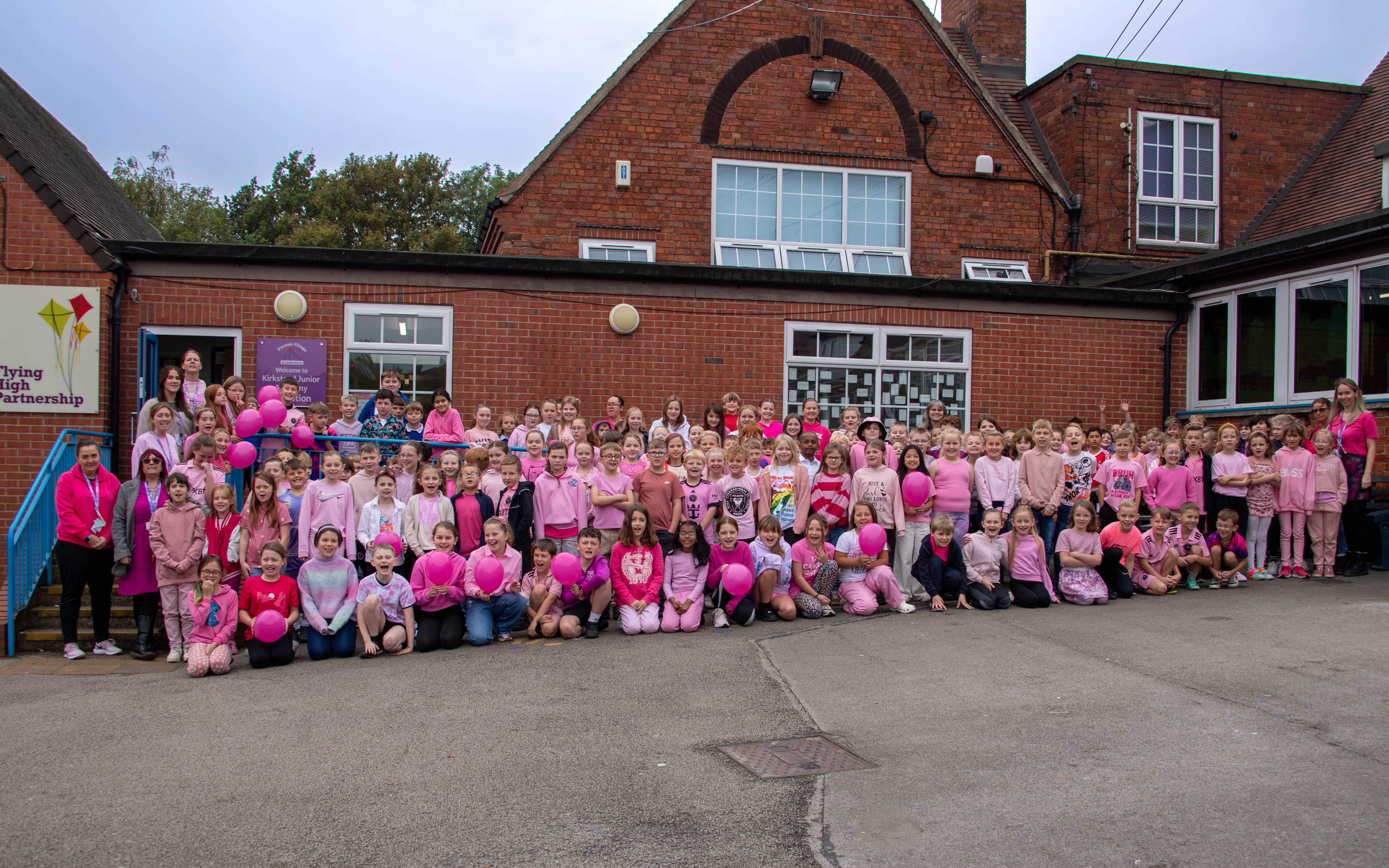 Kirkstead Junior School Wear it Pink day Breast Cancer Awareness Month -1